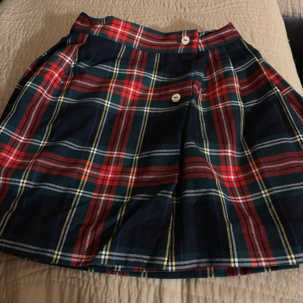 Girls Plaid Skirt Size 6 Youth NWOT